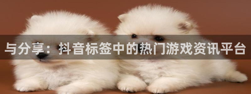 奇亿娱乐4主管：与分享：抖音标签中的热门游戏资讯平台